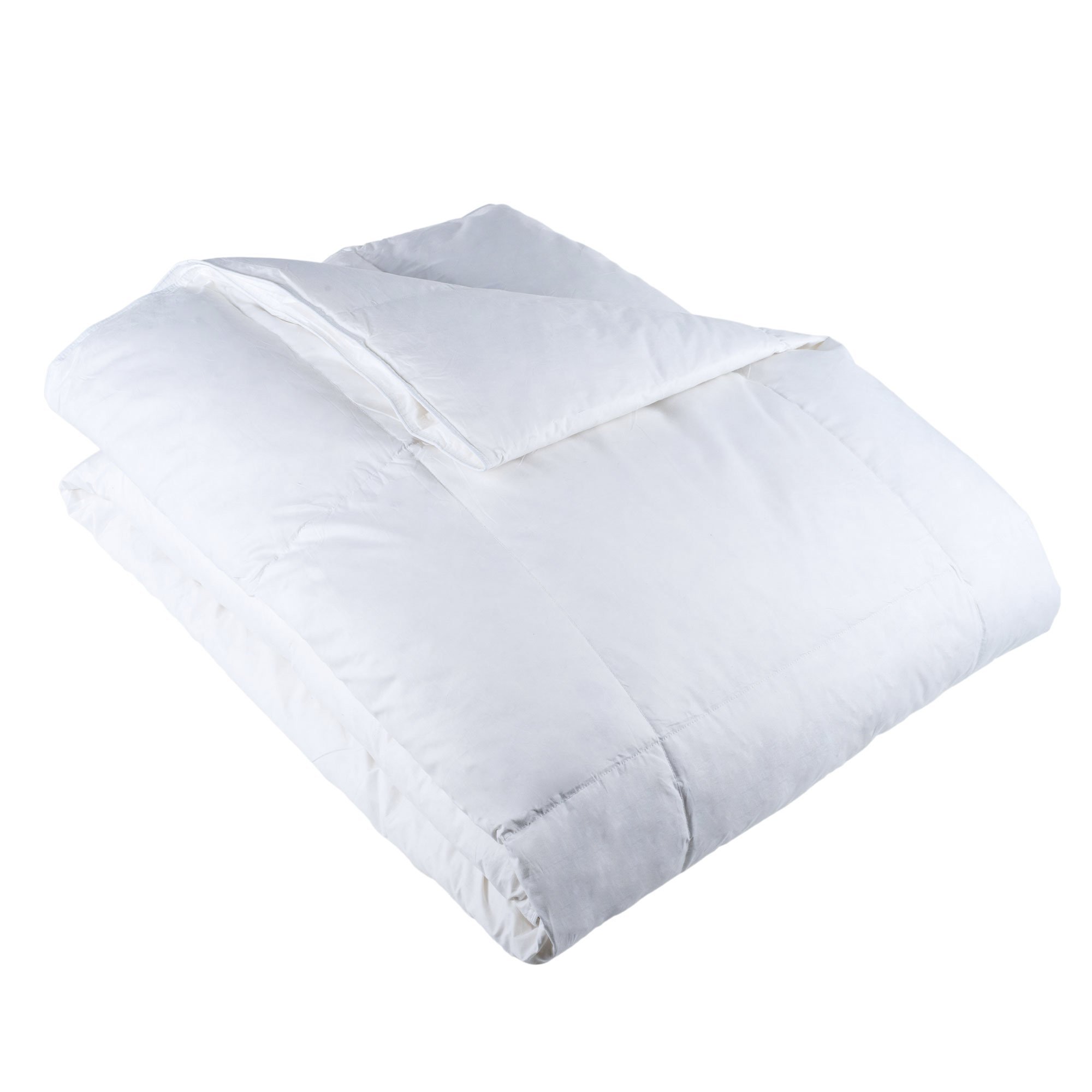 Luxury Hypoallergenic Goose Down Alternative Comforter - Ultra Soft, Quilted Box Stitch Design, All Season King Size Bedding for Master Bedroom & Guest Room (White, 1 Pack) - Perfect for Cozy Nights & Hotel-Style Comfort