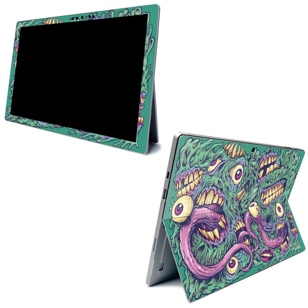 Premium Carbon Fiber Skin for Microsoft Surface Pro 7 - Durable Textured Finish | Easy to Apply & Remove | Made in USA | Perfect for Work, School & Travel Protection