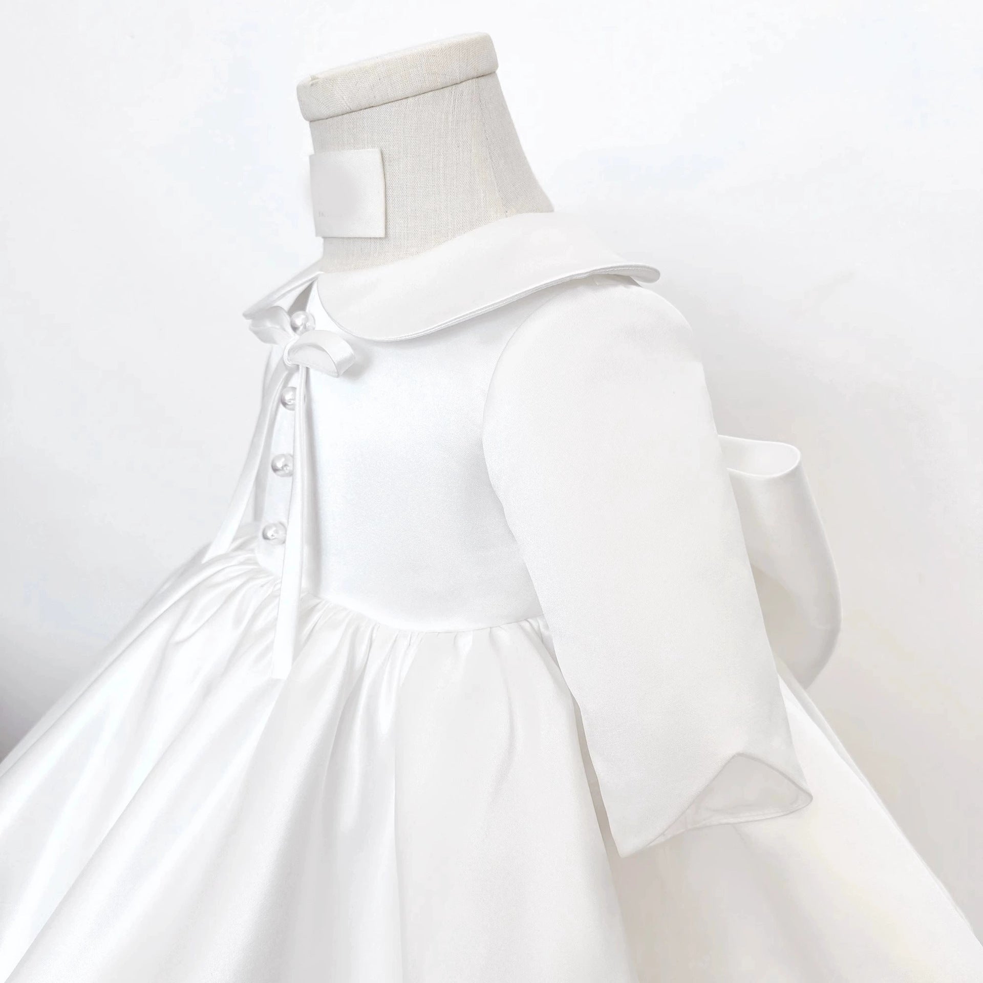 Girls Long Sleeve Birthday Party Dress - Flower Girl Princess Gown for Weddings & Special Occasions | Perfect for Birthday Celebrations, Pageants & Formal Events