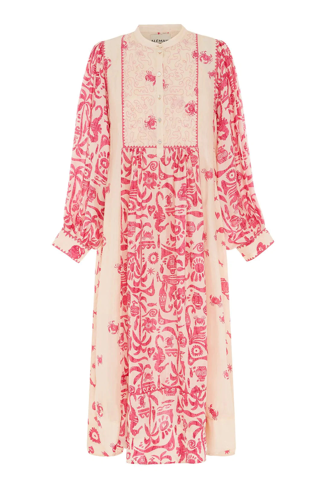 Esmerelda Spliced Midi Dress - Stylish Floral Summer Dress for Women | Perfect for Weddings, Parties & Date Nights