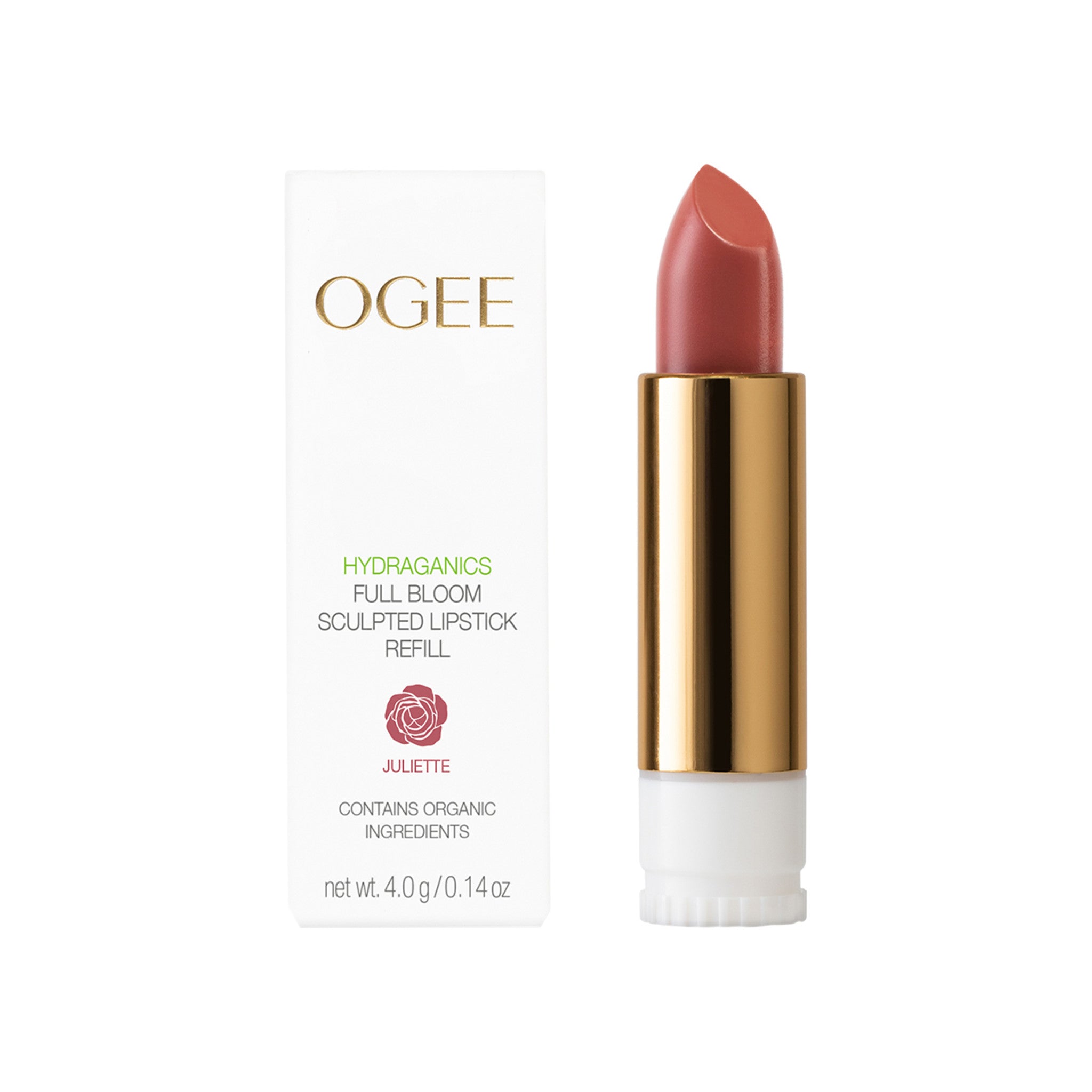 Full Bloom Sculpted Lipstick Refill - Long Lasting Hydrating Matte Lipstick for Women - Perfect for Everyday Wear, Date Night & Special Occasions