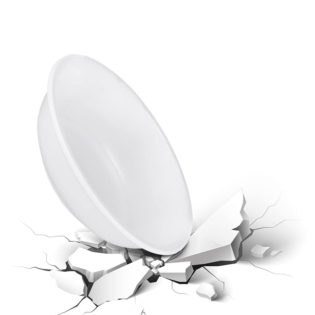 Hemoton 15-Piece Plastic Saucer Set - Small Side Dish Bowls, Appetizer Plates & Dipping Bowls for Sauce, Condiments, Desserts - Perfect for Parties, BBQs, and Everyday Dining