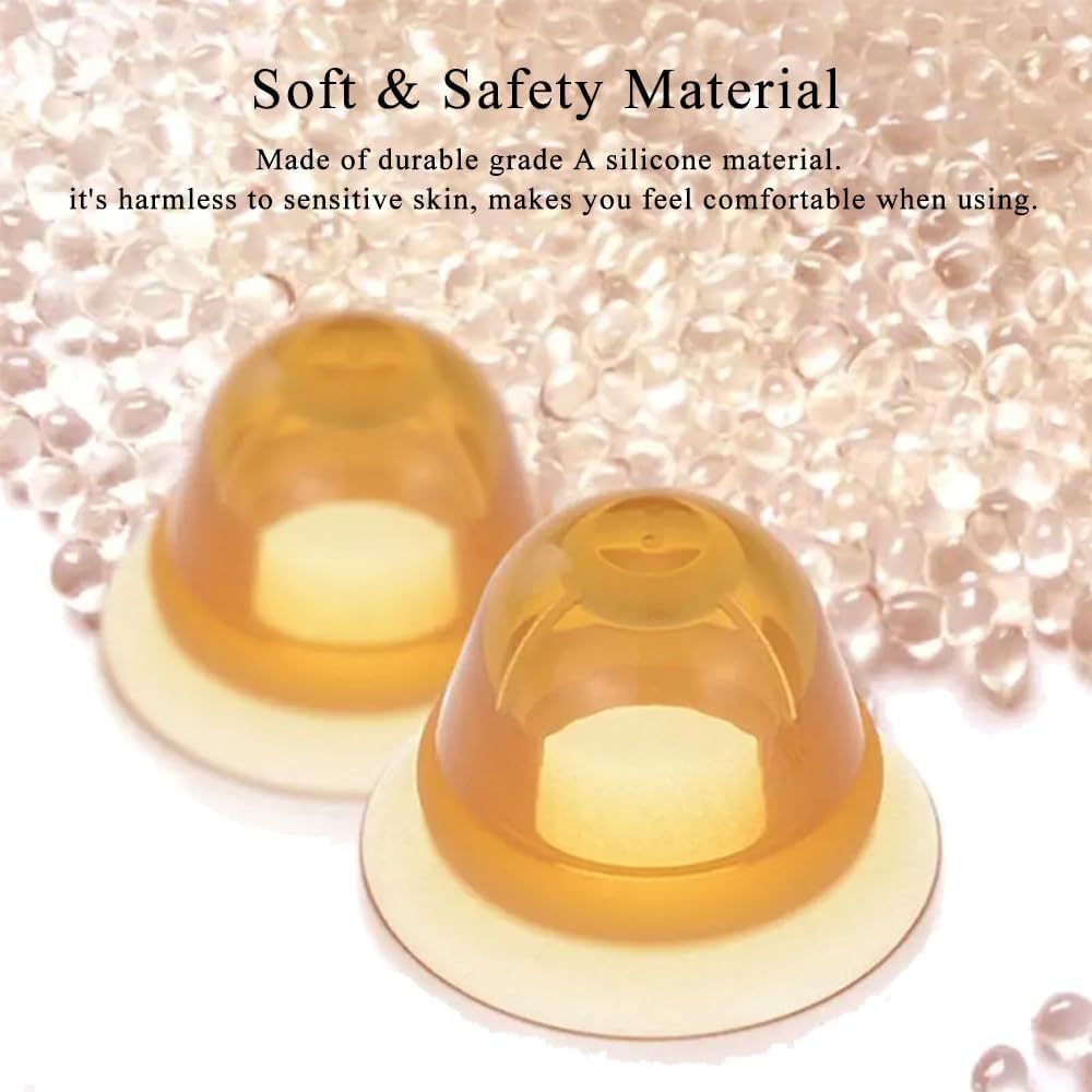 Premium Soft Silicone Nipple Suckers (2-Pack) - Breast Stimulation & Enhancement Toys for Women & Men - Sensual Couples Play & Intimate Massage - Brown Nipple Clamps for BDSM & Adult Play