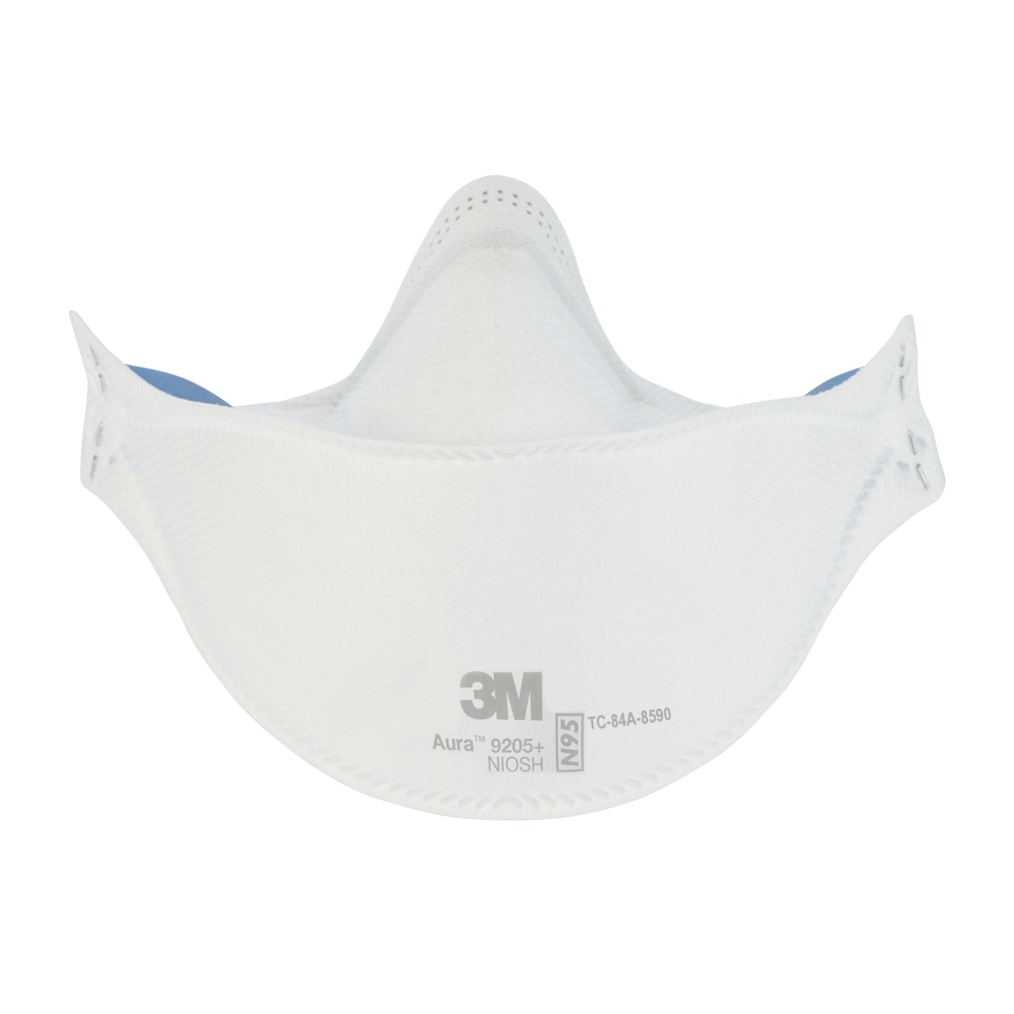 3M Aura Particulate Respirator 9205+ N95 Masks - 20 Pack, NIOSH Certified for Dust, Pollen & Airborne Particles Protection - Ideal for Construction, Woodworking & Home Improvement Projects