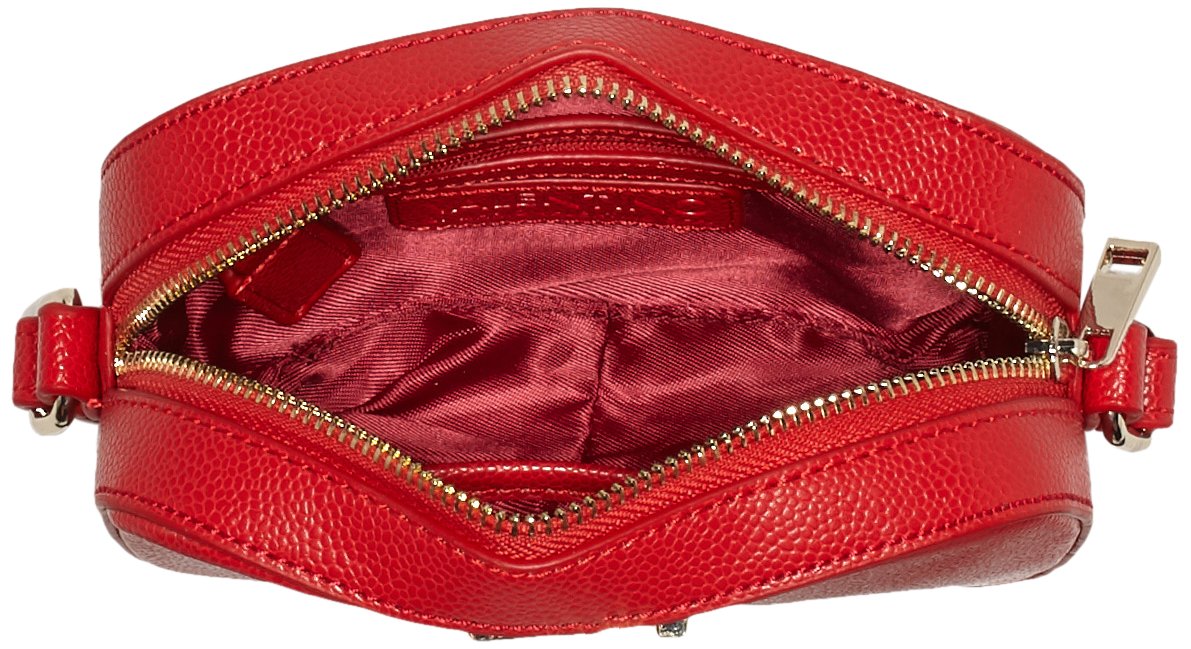 Valentino Black Leather Crossbody Bag for Women - Stylish & Compact Shoulder Purse for Everyday Use, Travel & Date Night