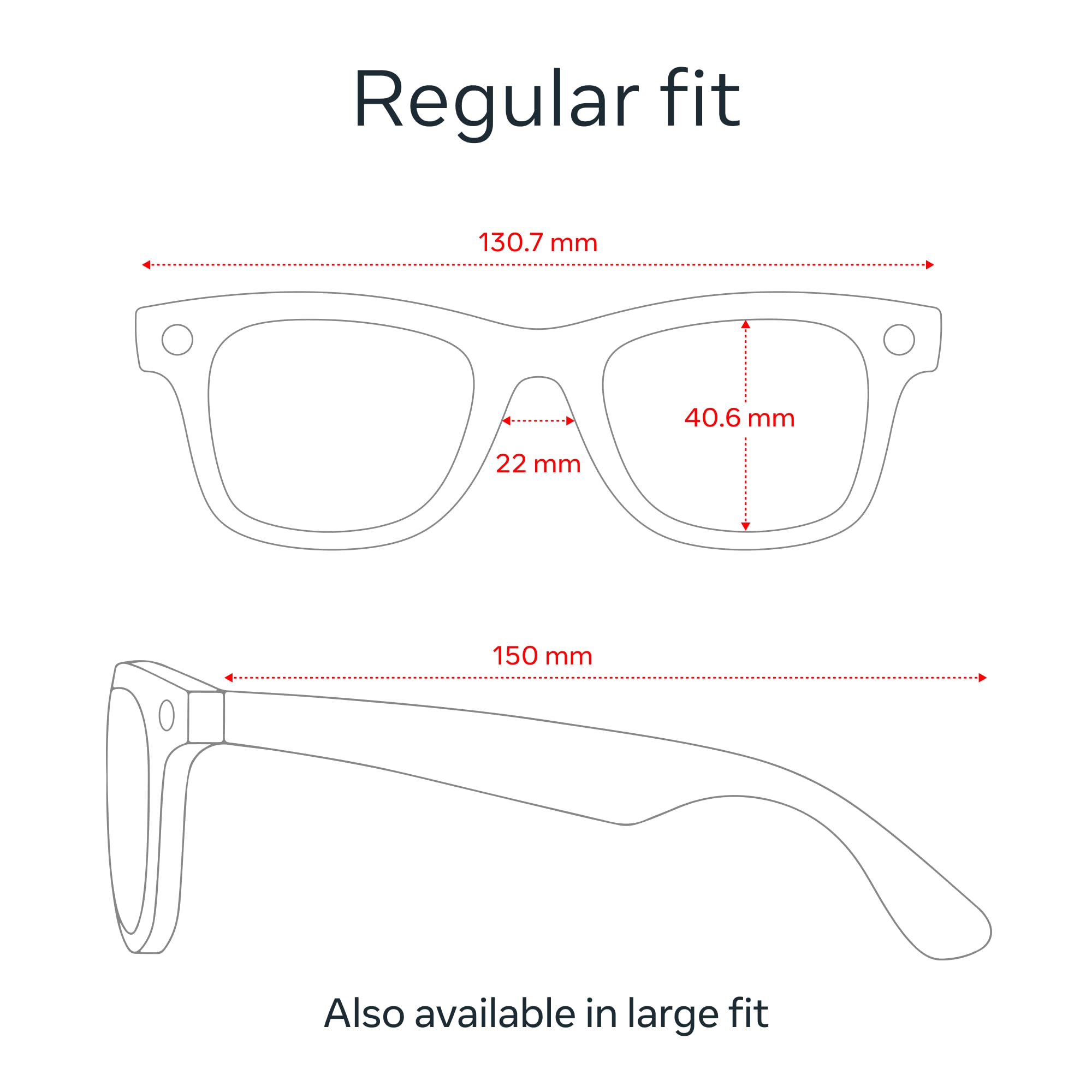 Ray-Ban Meta Smart Glasses - Wayfarer Style with Built-in Audio & Camera for Hands-Free Calls, Music & Photos | Perfect for Outdoor Activities, Travel & Tech Enthusiasts