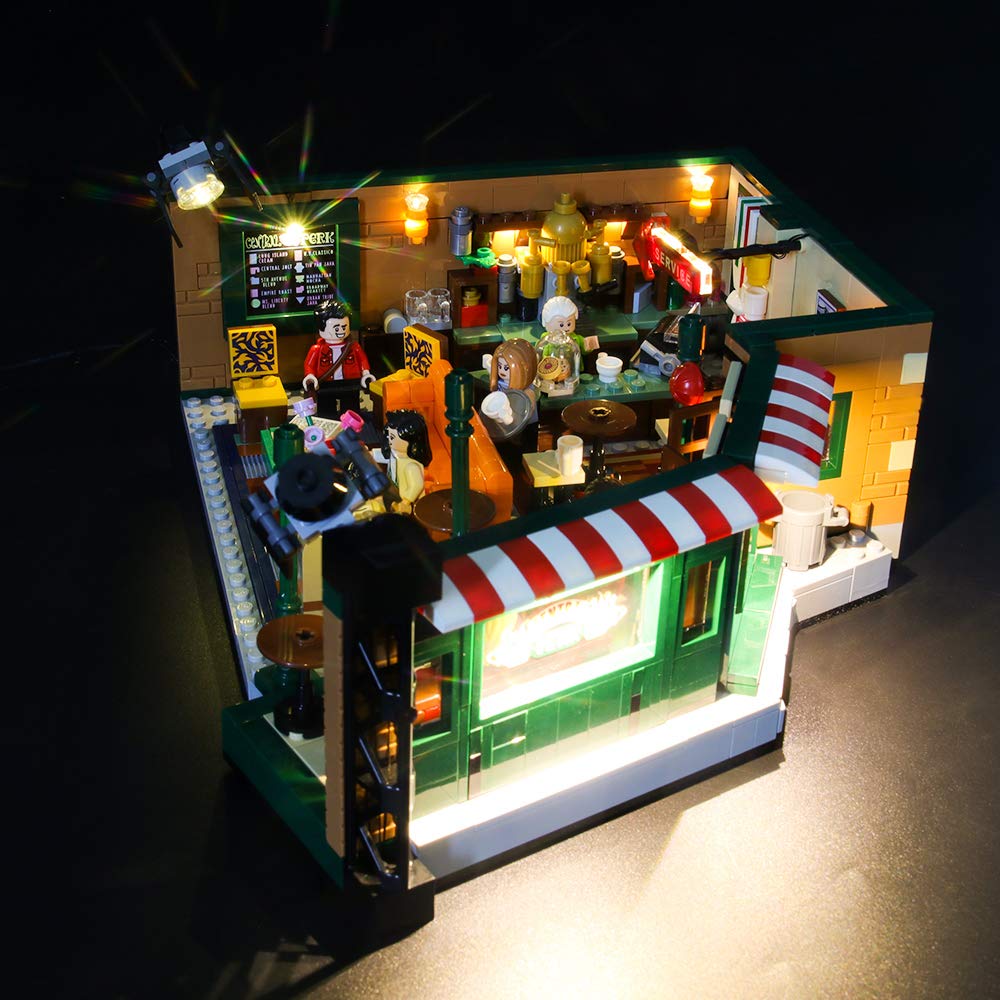 LIGHTAILING LED Light Kit for LEGO 21319 Friends Central Perk Building Blocks Set - Compatible with Official LEGO Ideas Model (Model Not Included) - Perfect for Home Decoration, Gift Giving, and LEGO Enthusiasts
