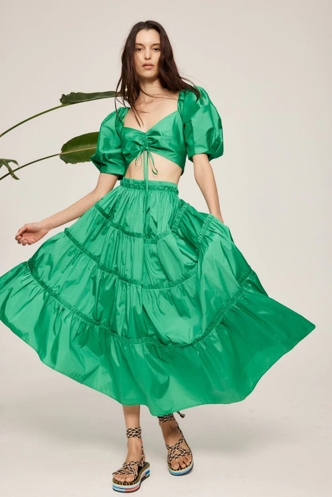Doria Midi Skirt for Women - A-Line Flowy Summer Skirt with Pockets, Casual & Dressy Skirts for Work, Date Night & Vacation