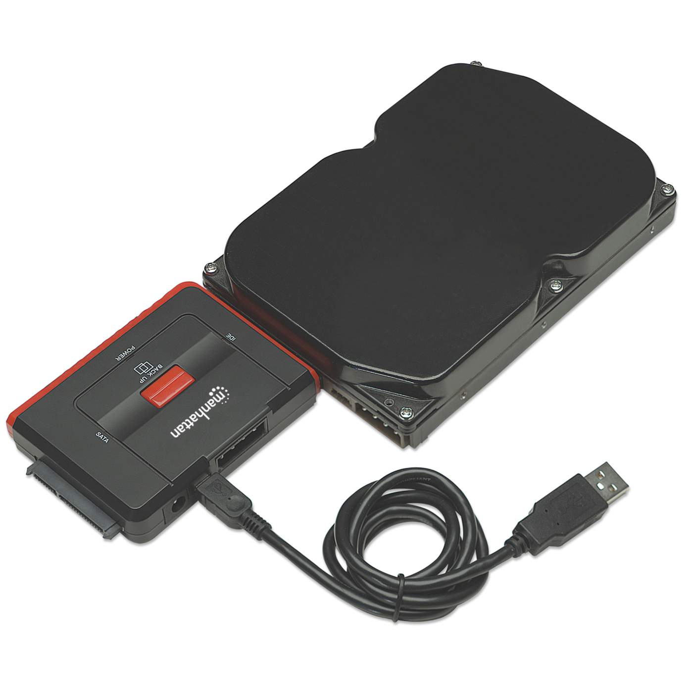 High-Speed USB 3.0 to SATA/IDE Adapter Converter - External Hard Drive Docking Station for 2.5
