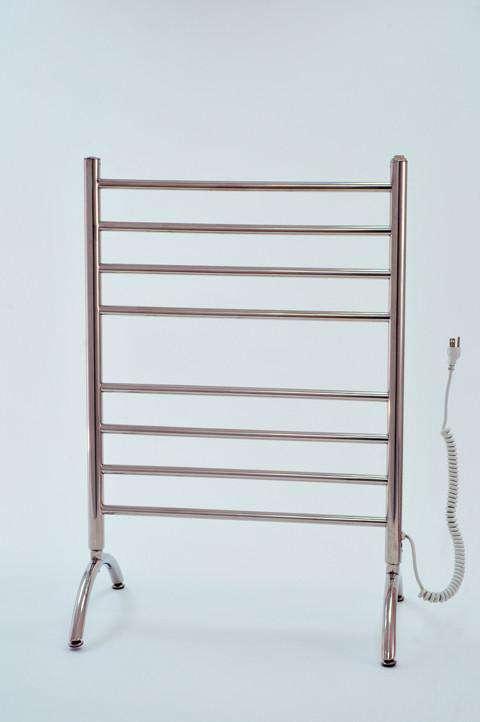 MYSON GEM PEARL FPRL08 Freestanding Plug-in Towel Warmer - 24W x 36H - Perfect for Bathroom, Spa, and Luxury Home Heating