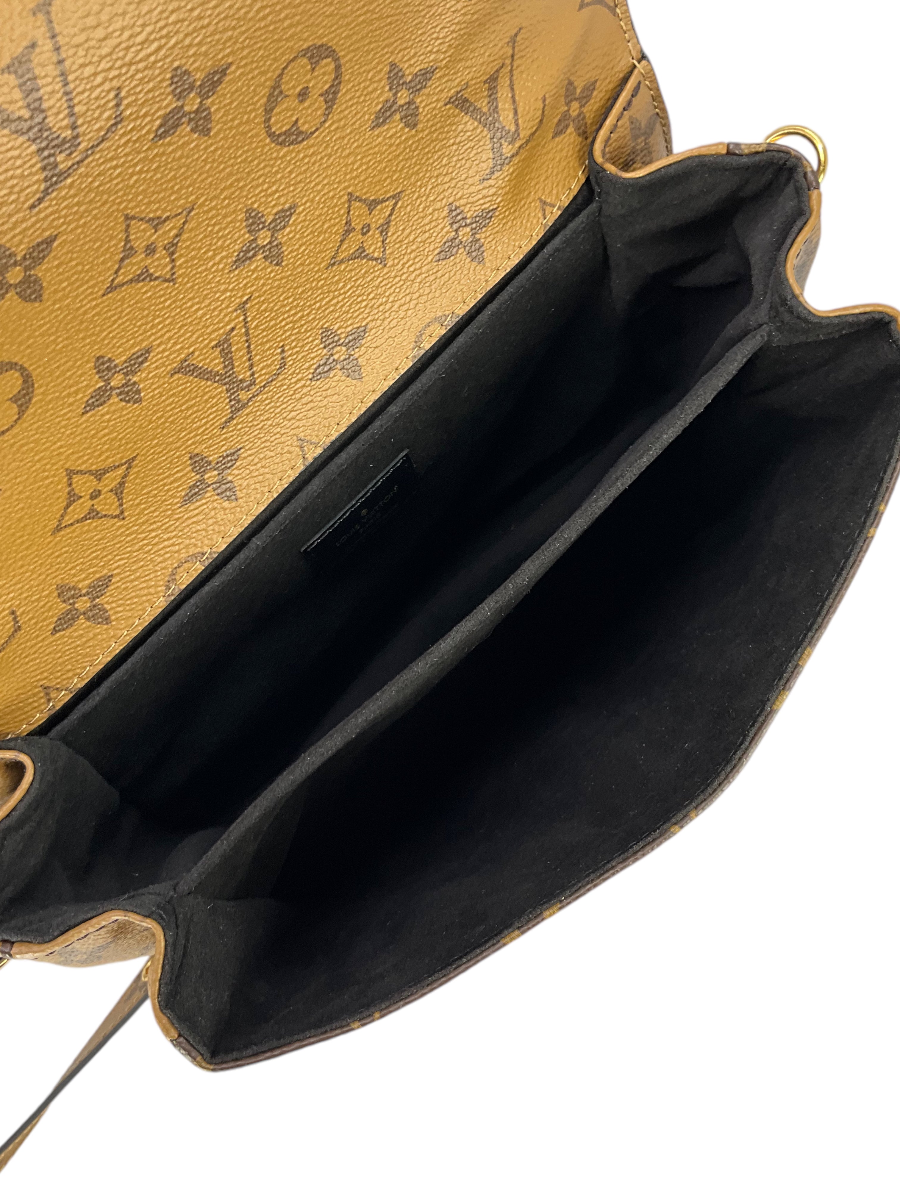 Authentic Louis Vuitton Reverse Monogram Pochette Metis Crossbody Bag - Luxury Handbag for Women, Perfect for Work, Travel & Everyday Use