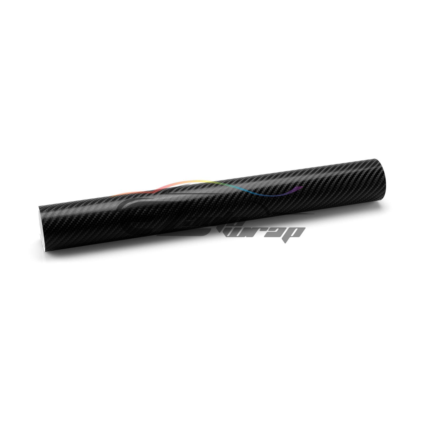 5FT x 35FT Black 4D Textured Carbon Fiber Vinyl Wrap - Bubble Free Air Release Self-Adhesive Film for Cars, Laptops, Furniture - DIY Peel & Stick Decal with Free Tool Kit - Perfect for Vehicle Wrapping, Home Decor & Electronics Customization