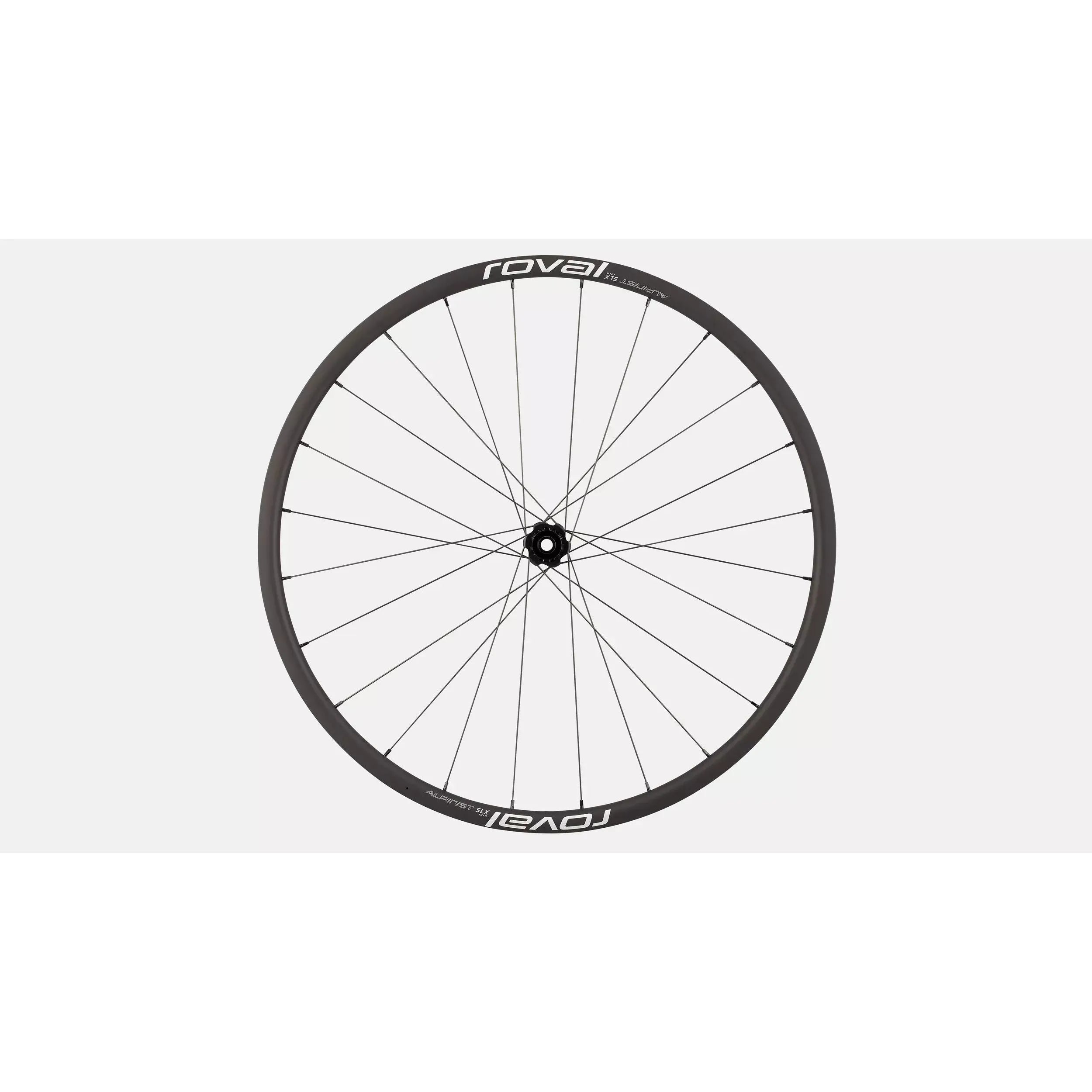 Roval Alpinist SLX Disc Road Bike Wheelset - Lightweight Carbon Fiber Wheels for Road Cycling, Racing & Training