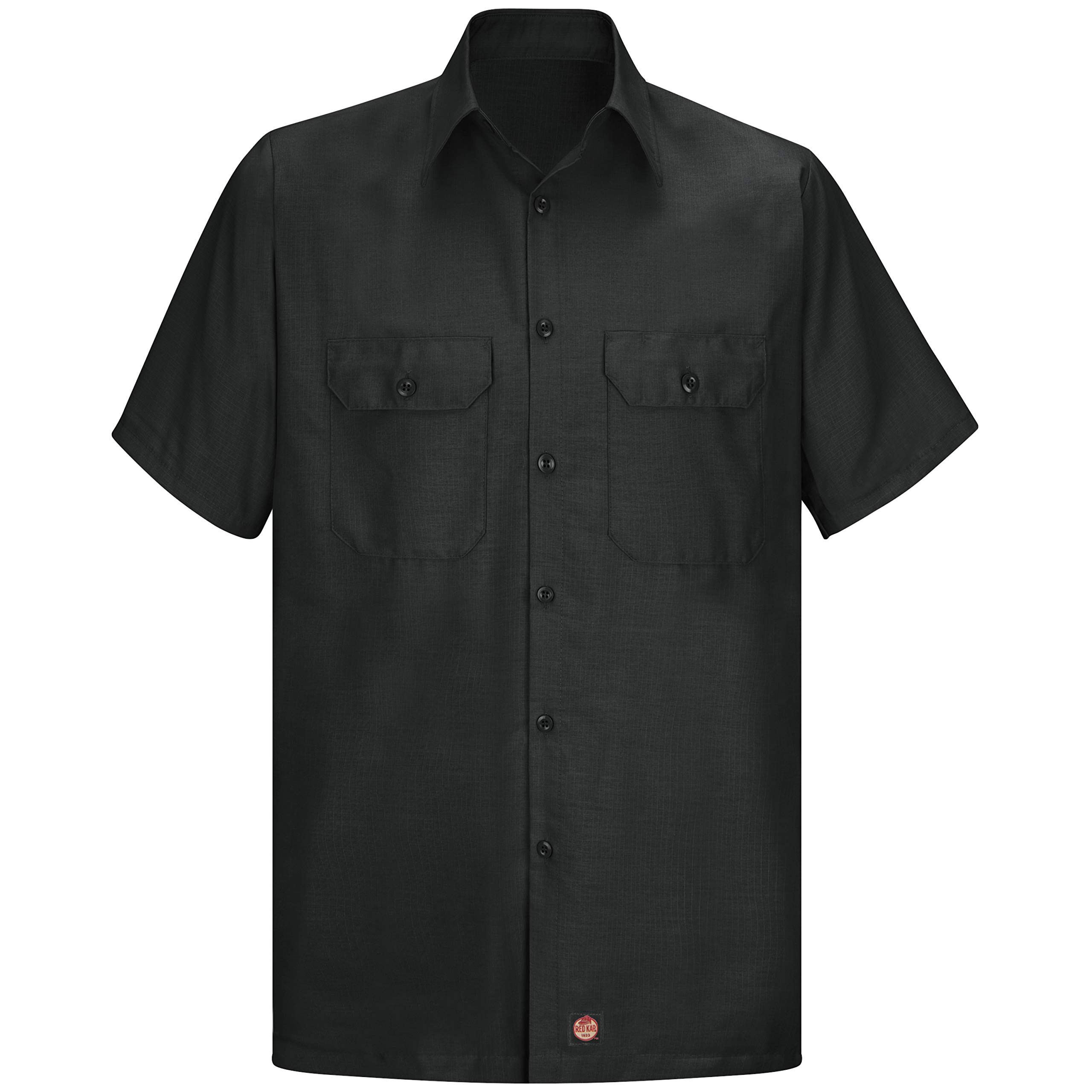 Red Kap Solid Rip Stop Shirt - Durable Workwear for Men | Comfortable & Breathable for Construction, Landscaping & Outdoor Jobs