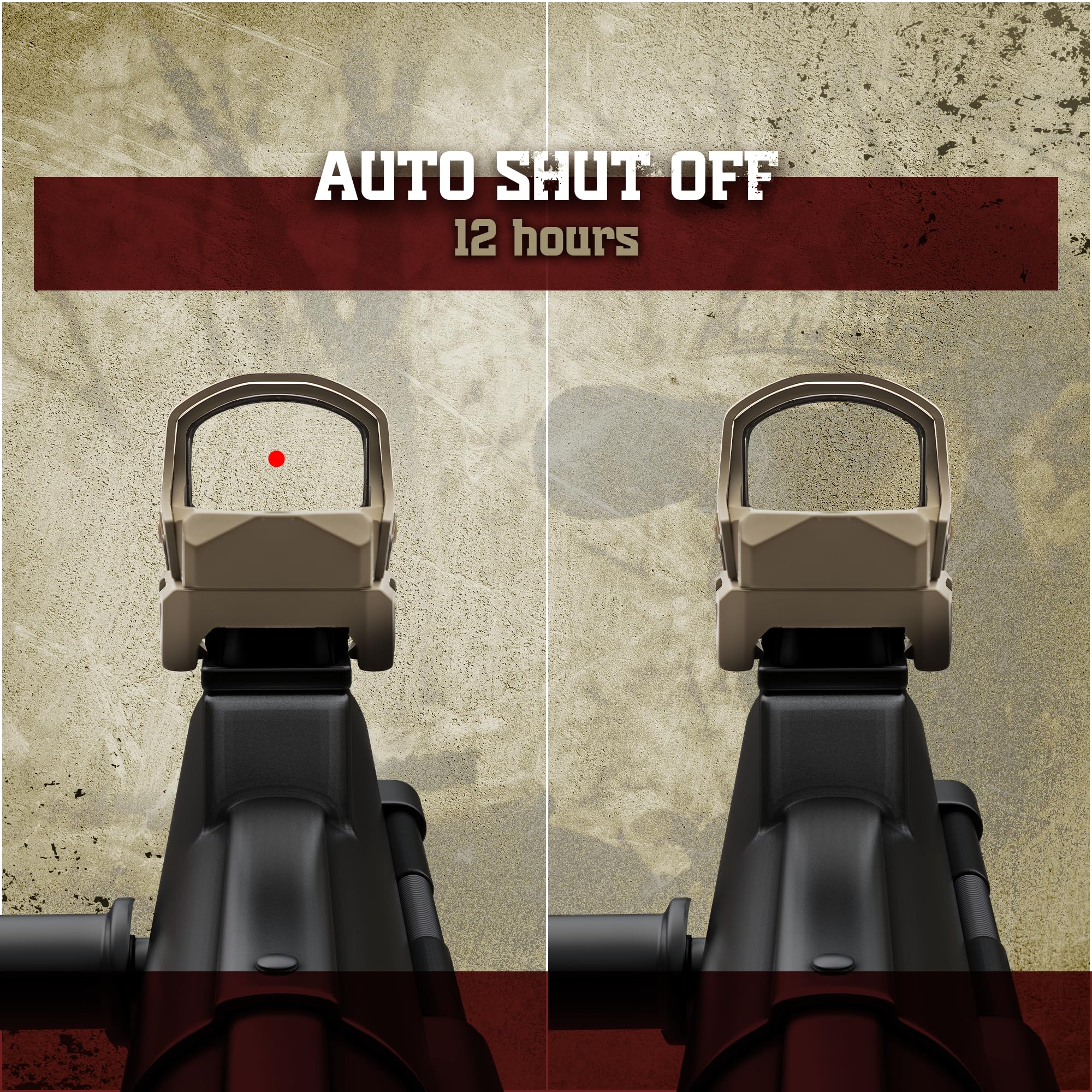 Sightmark Mini Shot M-Spec Reflex Sight - Red Dot Sight for Pistols & Rifles | Perfect for Hunting, Tactical Shooting & Home Defense
