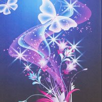#001 Purple Butterfly