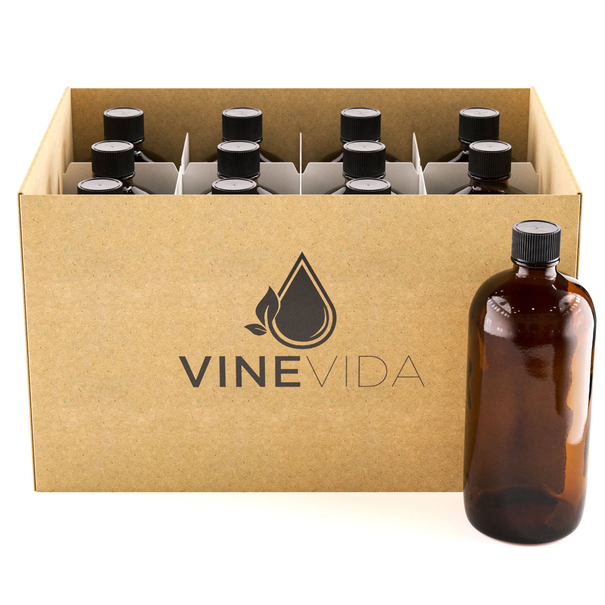 480mL Plastic Bottles with Caps - Leak-Proof & Durable for Travel, Gym, and Everyday Use