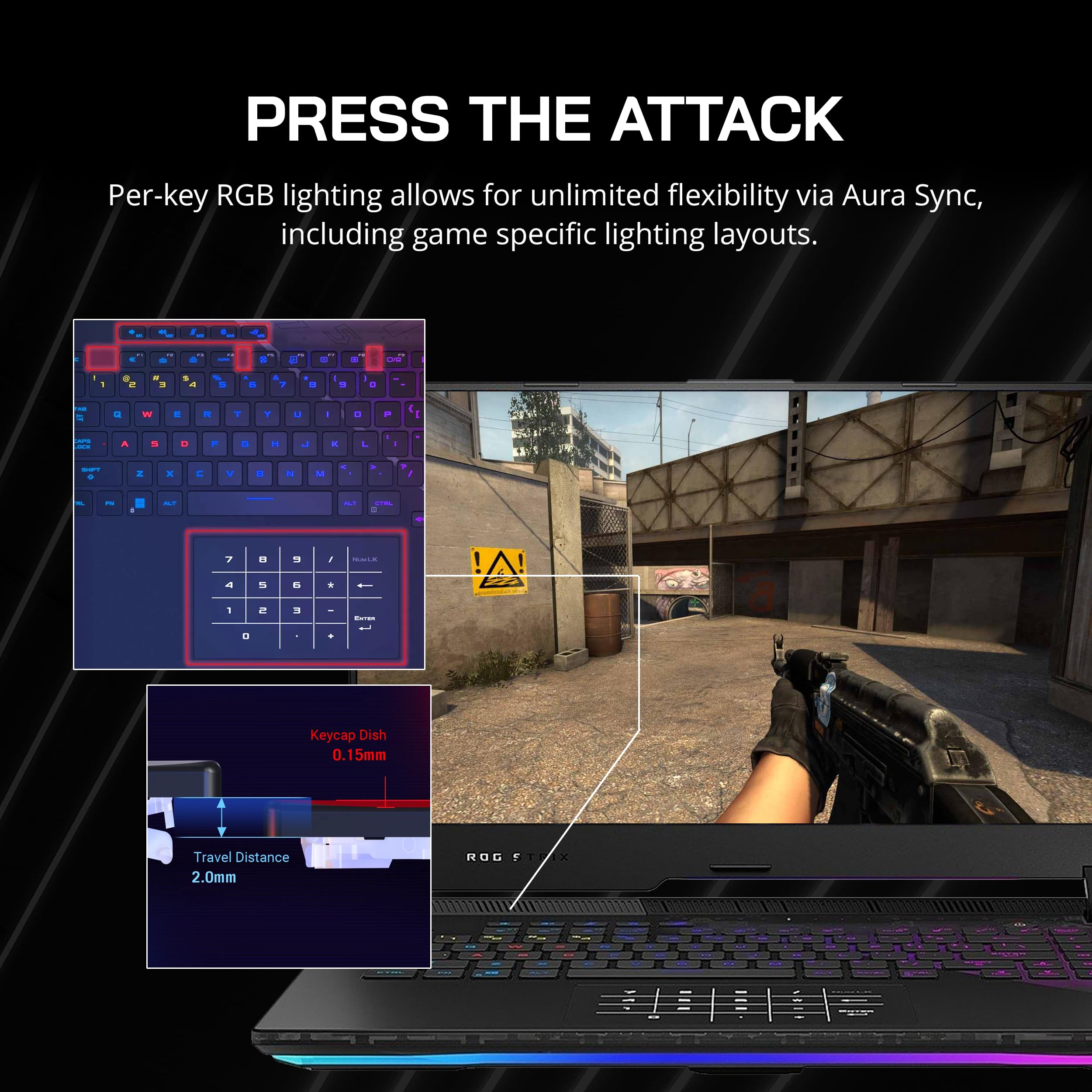 ASUS ROG Strix Scar 15 Gaming Laptop - Ryzen 9, RTX 3080, 64GB RAM for Ultimate Gaming Performance
