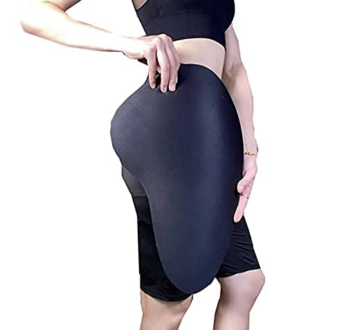 BIMEI 2PS Self-Adhesive Thigh & Hip Pads for Body Shaping - Lift & Enhance Curves - Crossdressing & Cosplay Accessories (Medium, Black) - Perfect for Costume Parties, Drag Shows & Everyday Wear