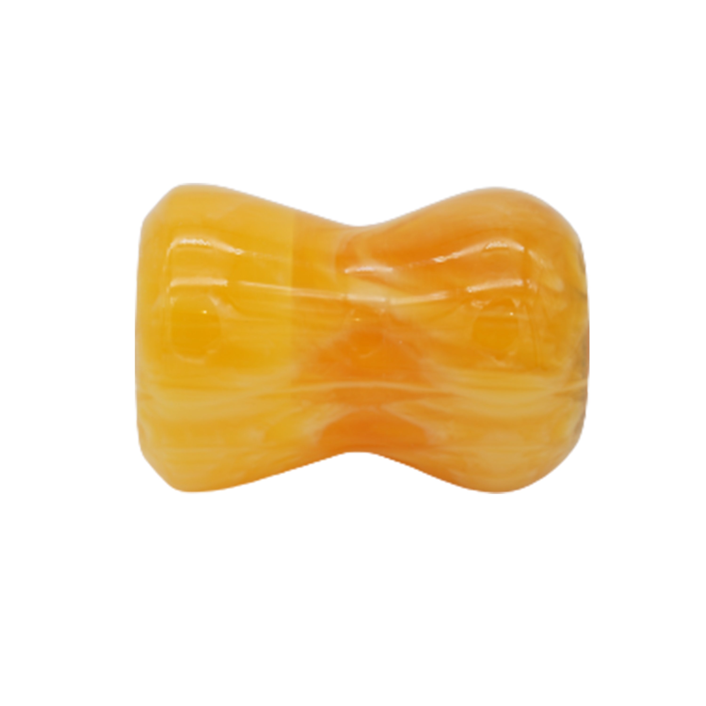 Premium Amber Handcrafted Shaving Brush Handle - Fits 24mm & 26mm Knots - Perfect for Wet Shaving & Grooming Gifts for Men
