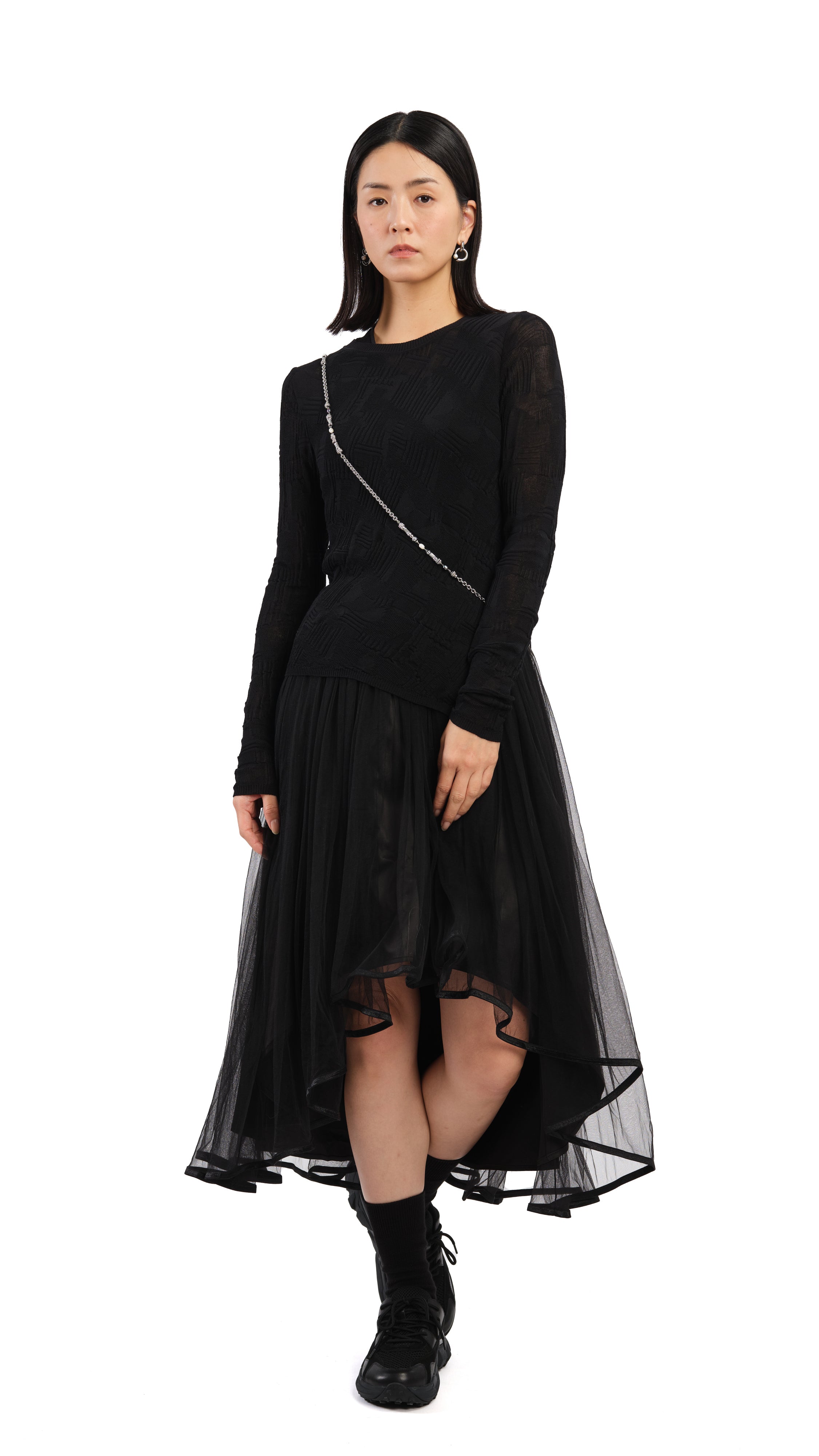 Breathable Volume Mesh Skirt for Women - Lightweight & Flowy Summer Skirt for Casual Wear, Beach, and Outdoor Activities