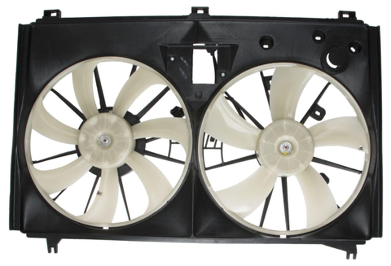 Four Seasons 76324 Radiator/Condenser Fan Motor Assembly - Replacement for Car Cooling System - Perfect for AC Repair & Overheating Prevention