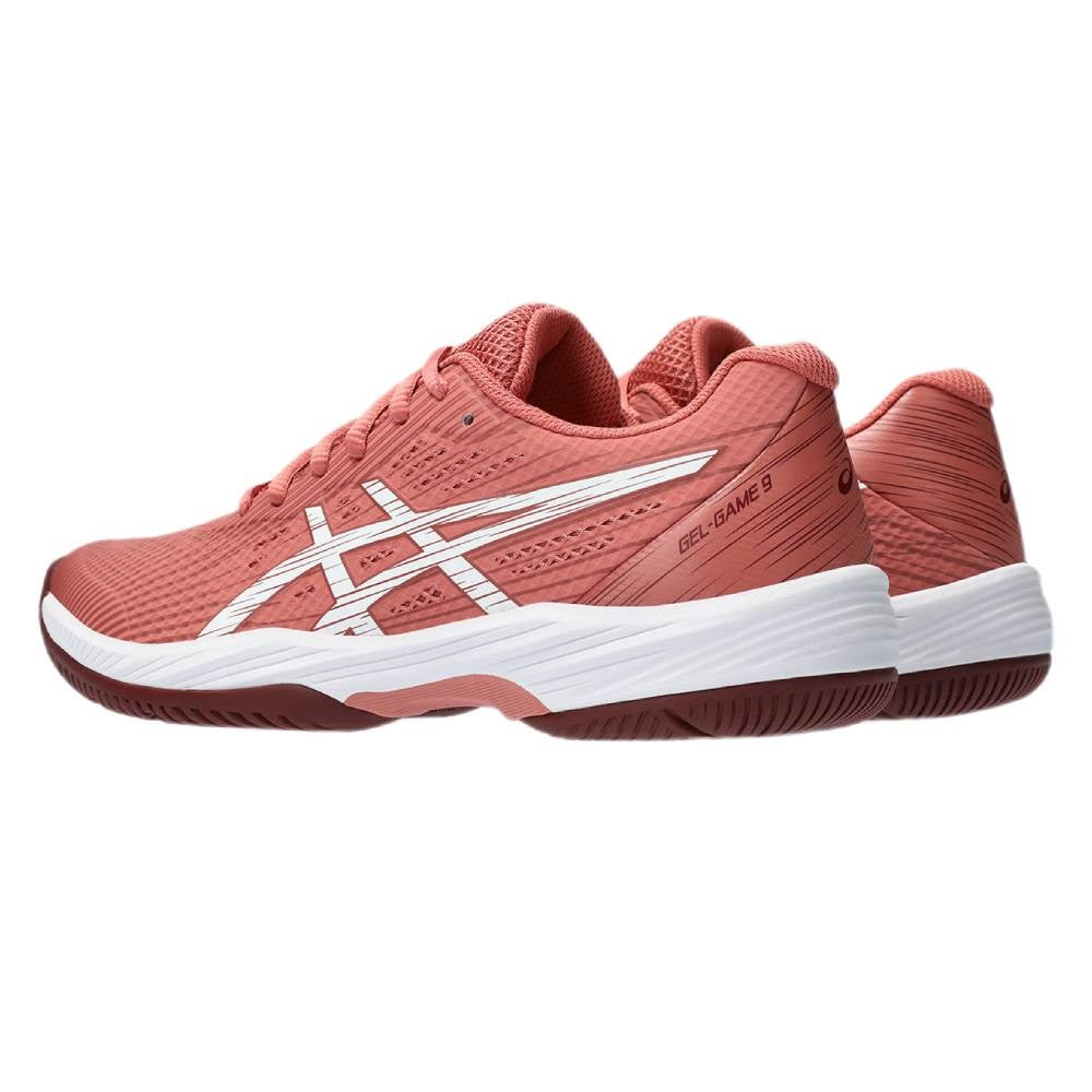 ASICS Gel Game 9 Women's Tennis Shoes - Lightweight Performance Court Shoes for Women in Pink/White | Perfect for Competitive Matches & Casual Play
