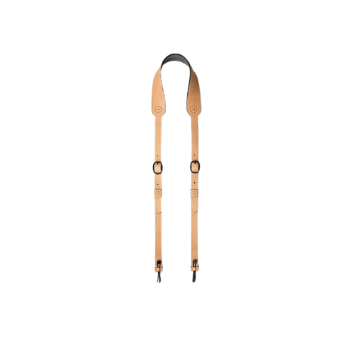 Adjustable Leather Camera Strap - Premium Natural Leather for DSLR & Mirrorless Cameras - Perfect for Travel, Photography & Outdoor Adventures