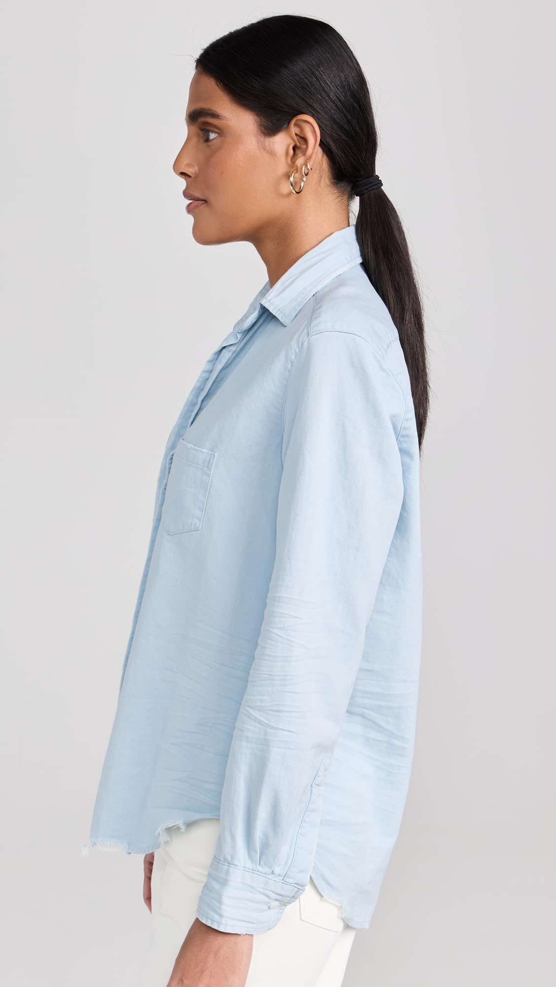 Frank & Eileen Women's Relaxed Button Up Shirt - Soft Cotton Long Sleeve Casual Blouse for Work, Office & Everyday Wear | Perfect for Business Casual, Date Night & Weekend Outfits