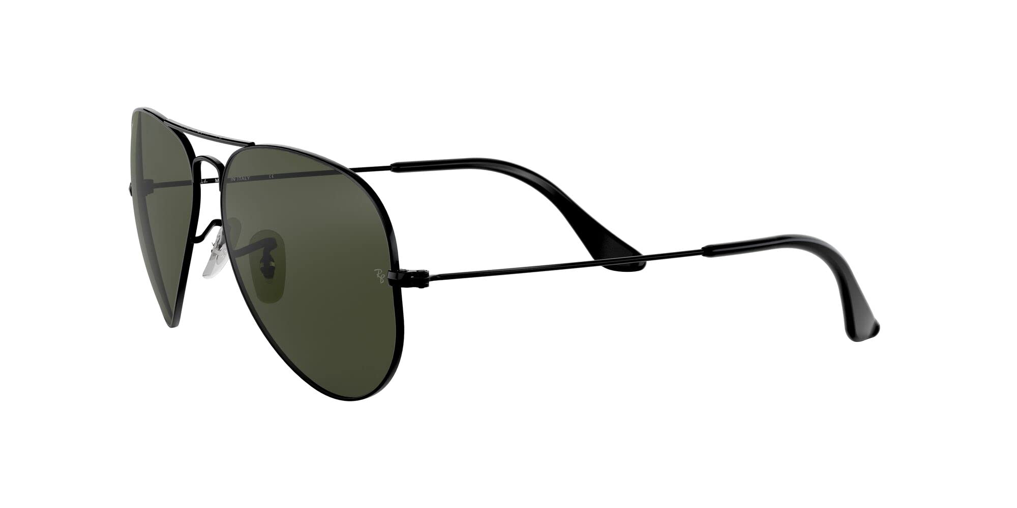 Ray-Ban RB3025 Classic Aviator Sunglasses - Polarized UV Protection Lenses, Metal Frame for Men & Women - Perfect for Driving, Travel, and Outdoor Activities