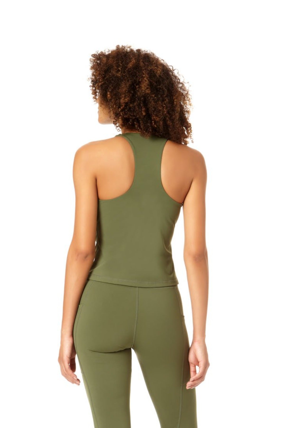 Anne Cole Active Women's High Neck Racerback Tank Top - Breathable Workout Shirt for Yoga, Gym & Running | Moisture-Wicking Athletic Wear