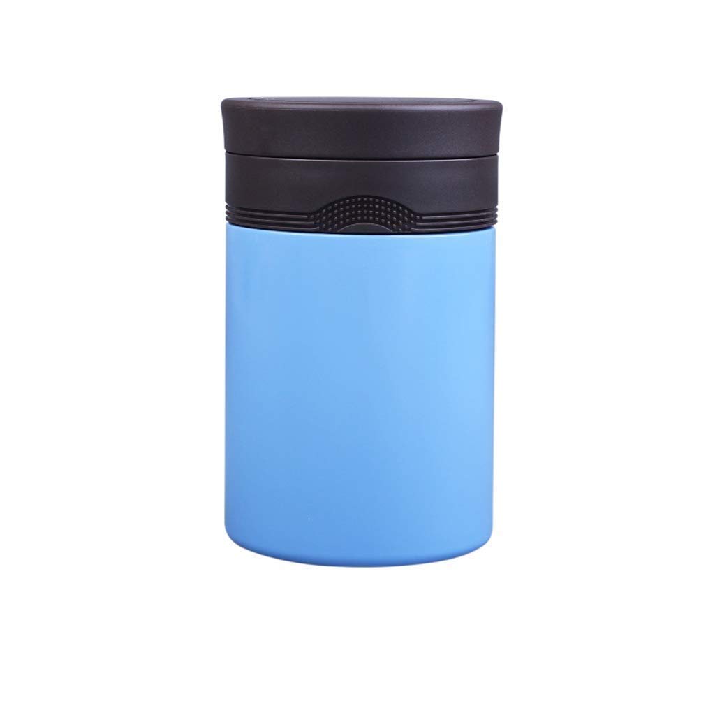 GYDWCH Insulated Lunch Box - Stainless Steel Vacuum Thermos Food Jar for Kids, Adults | Bento Container for School, Work, Picnics & Travel (Blue)