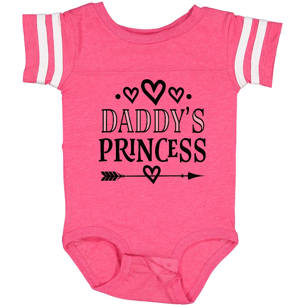 Inktastic Daddy's Princess Baby Bodysuit - Cute & Comfortable Infant Onesie for Girls - Perfect for Family Photos, Holidays & Special Occasions