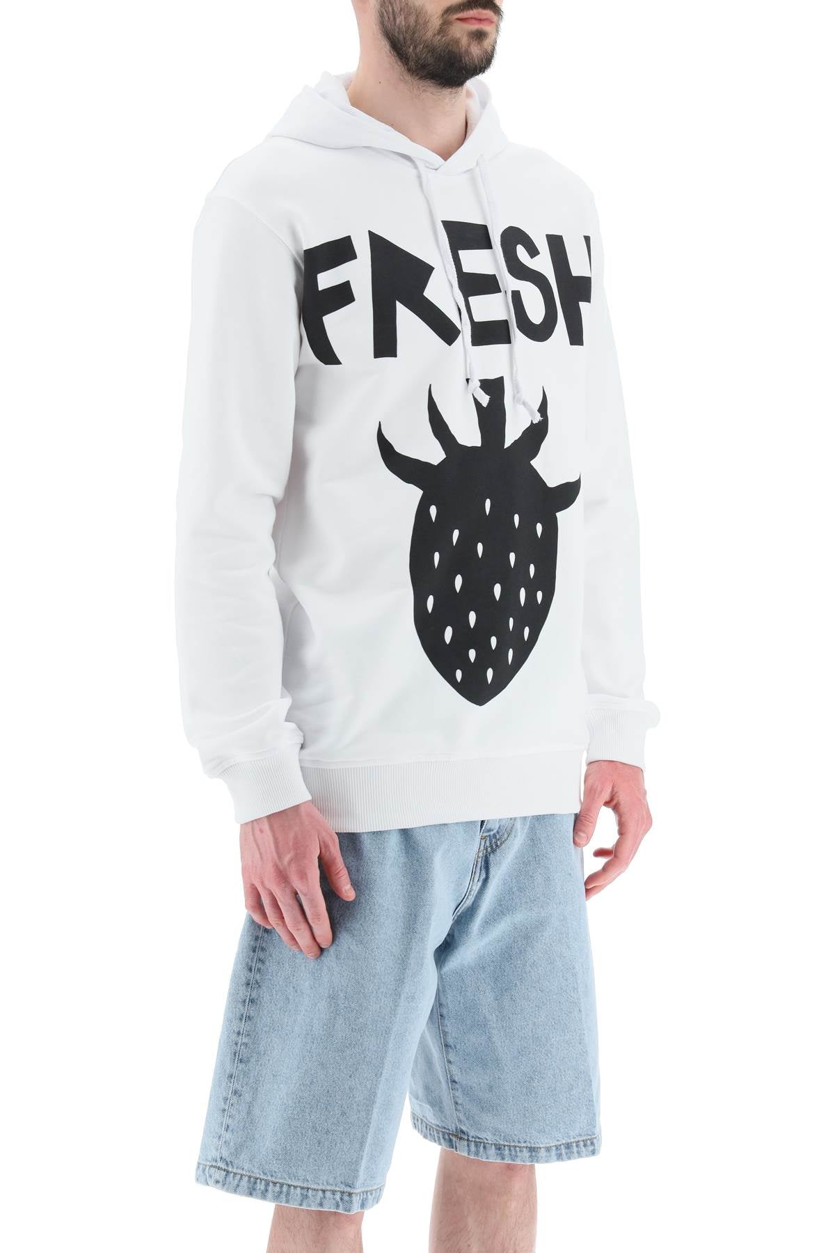 Comme des Garcons Shirt Hoodie with Strawberry Print - Stylish Streetwear for Men & Women - Perfect for Casual Outfits, Street Fashion, and Everyday Wear