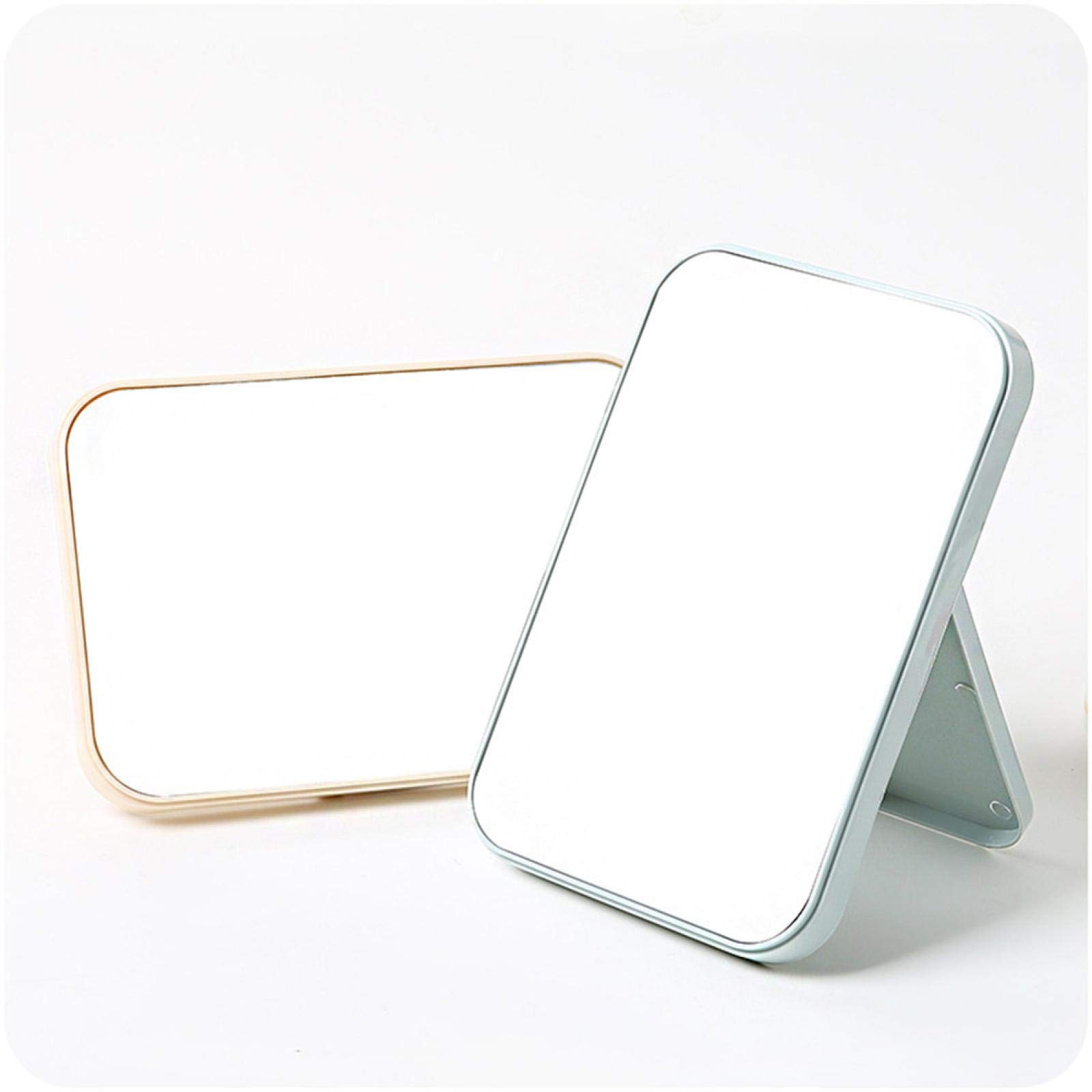Compact Foldable Makeup Mirror for Women - 3 Colors, Desktop & Bedroom Use