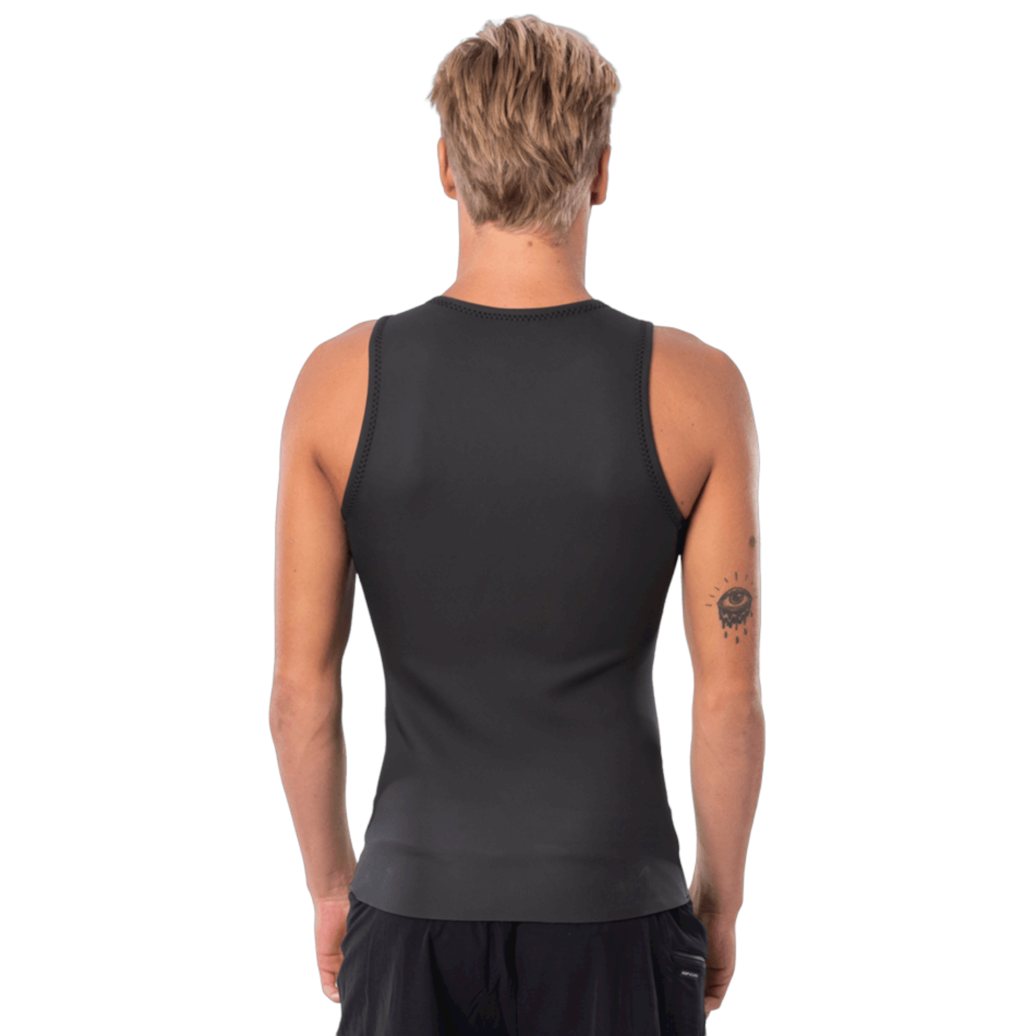 Rip Curl DAWN PATROL Sleeveless Front Zip Wetsuit Vest for Men & Women - Lightweight Neoprene Surfing Top for Warm Water & Summer Surfing