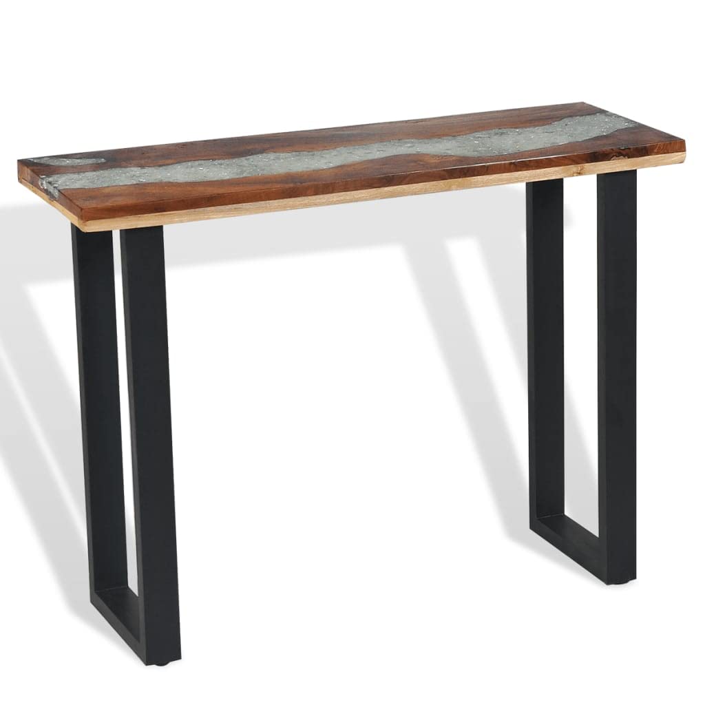 Rustic Teak Console Table 39.4