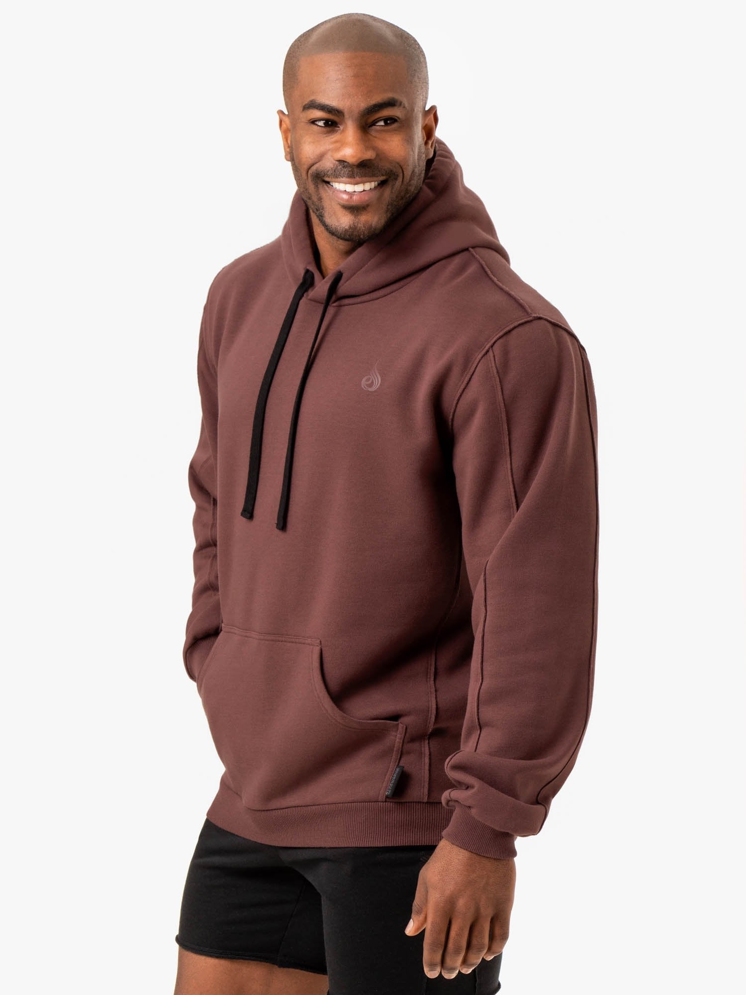 Force Pullover Hoodie - Premium Brick Red Sweatshirt for Men & Women | Comfortable Casual Wear for Gym, Running & Outdoor Activities