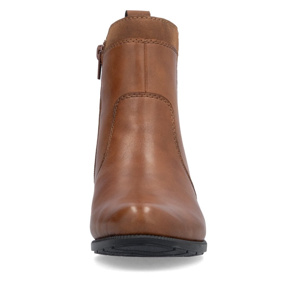 Rieker 78658 Women's Comfortable Brown Casual Shoes for Walking, Work & Everyday Wear