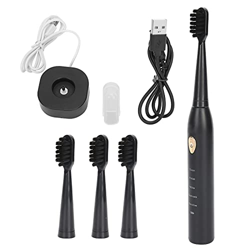 Best Electric Toothbrush for Adults - USB Rechargeable with 5 Cleaning Modes & Memory Function | Perfect for Home Use & Travel Oral Care