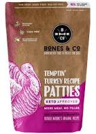 Temptin' Turkey Frozen Raw Dog Food - Grain-Free, High-Protein, All-Natural - Perfect for Raw Feeding & Sensitive Stomachs - No Shipping Available