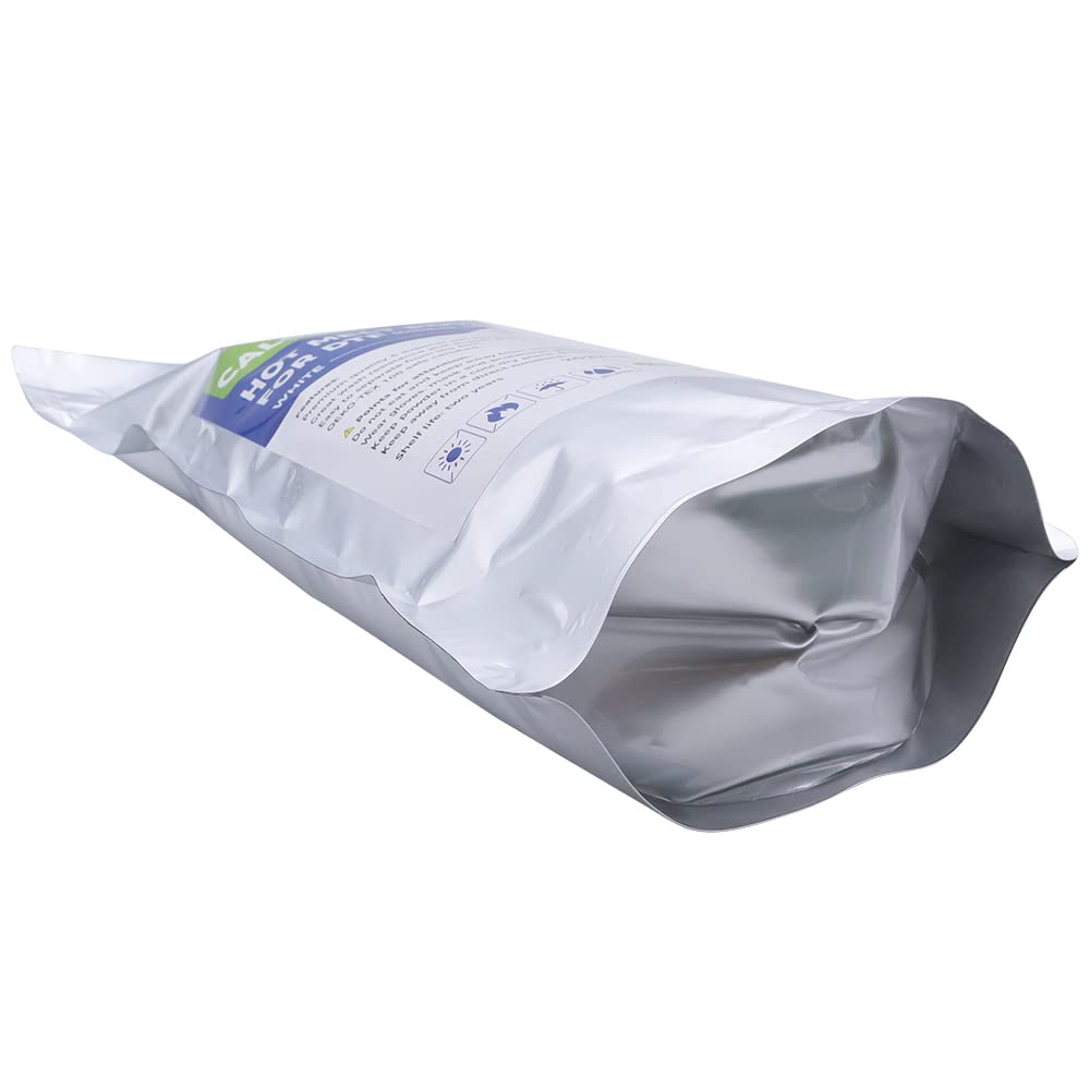 Premium DTF Transfer Powder for DTF & DTG Printers - 2.2lbs (35.2oz) Hot Melt Adhesive TPU Powder - White Medium Grade - Perfect for T-Shirt Printing, Custom Apparel & Fabric Transfers
