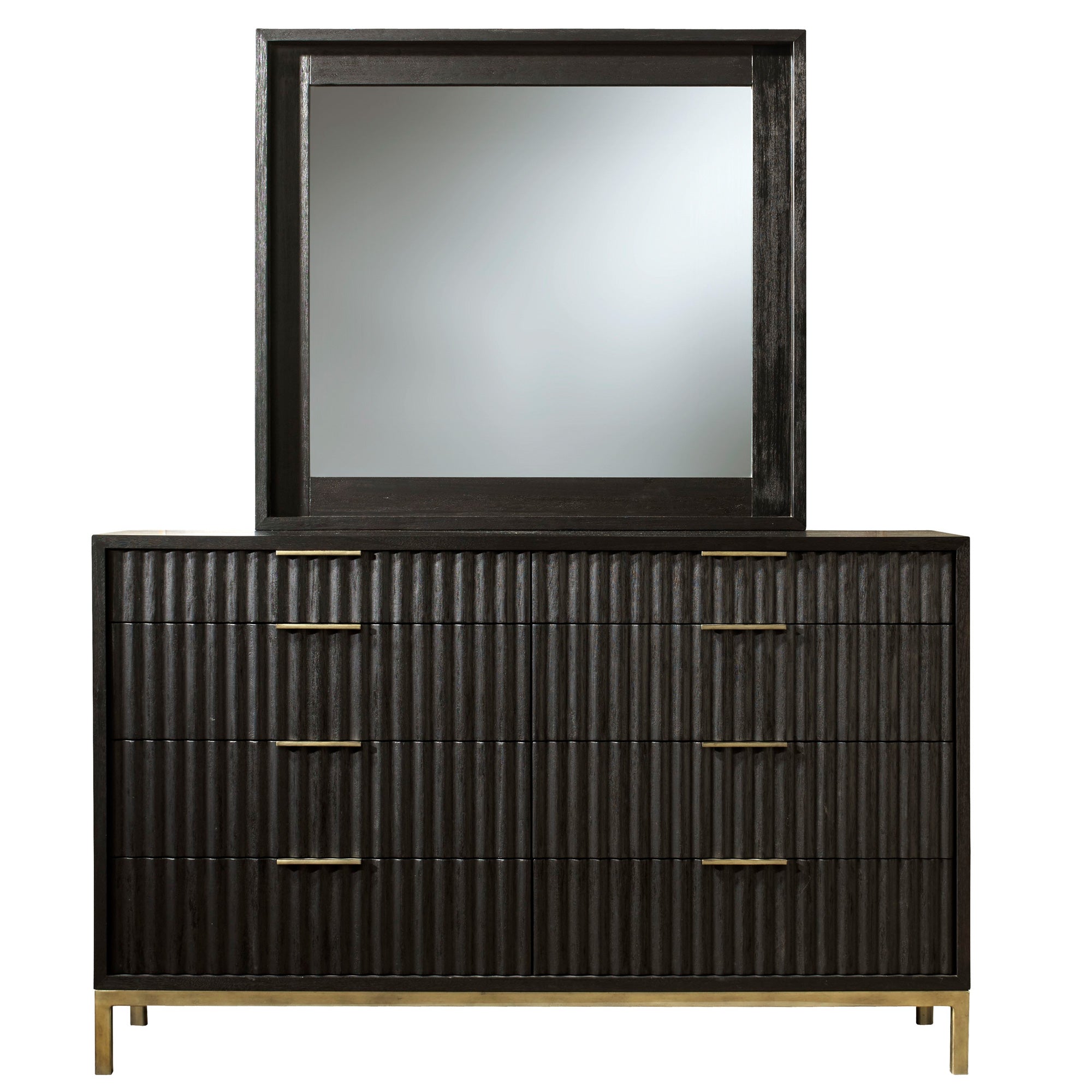 Kentfield Dresser - Modern 6-Drawer Wooden Chest for Bedroom Storage | Stylish & Functional Dresser for Home Organization | Perfect for Bedroom, Living Room, or Office