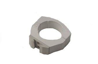 DCI 5827 2-Inch Post Mount Vacuum Canister with Gray Bracket - White - Perfect for Automotive, Marine & Industrial Vacuum Systems