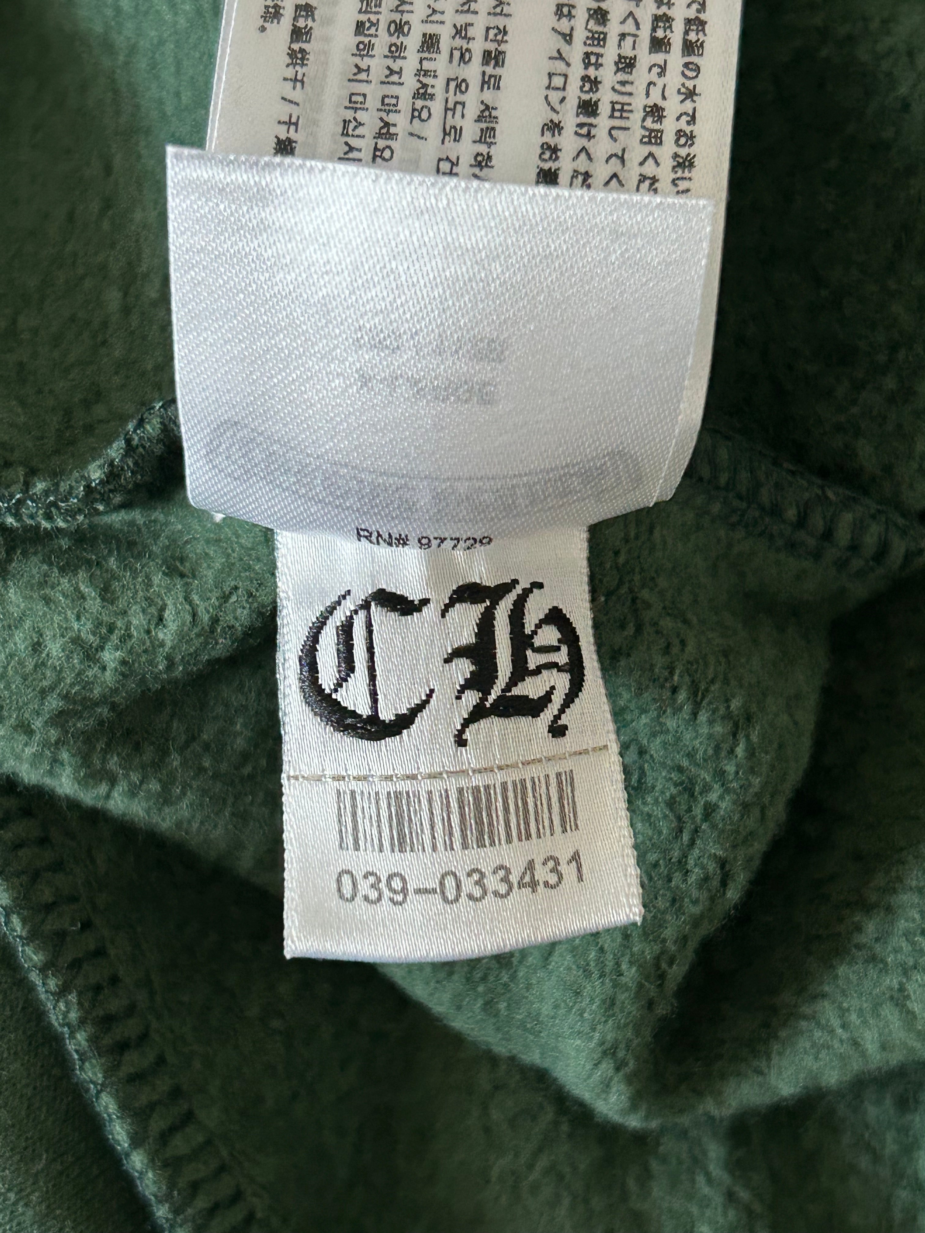 Chrome Hearts Green & Yellow T-Bar Logo Hoodie for Men & Women | Streetwear Fashion | Perfect for Casual Wear & Urban Outfits