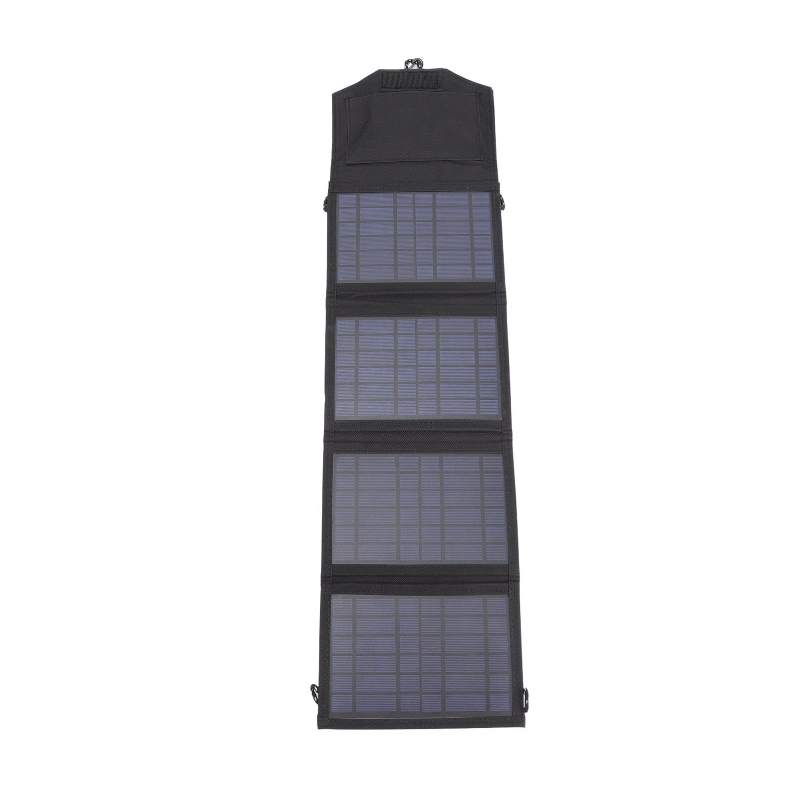 Durable Foldable 5V Solar Panel Charger - Portable Solar Generator with PET Polymer Surface for Outdoor Camping, Hiking, Emergency Power & Off-Grid Adventures
