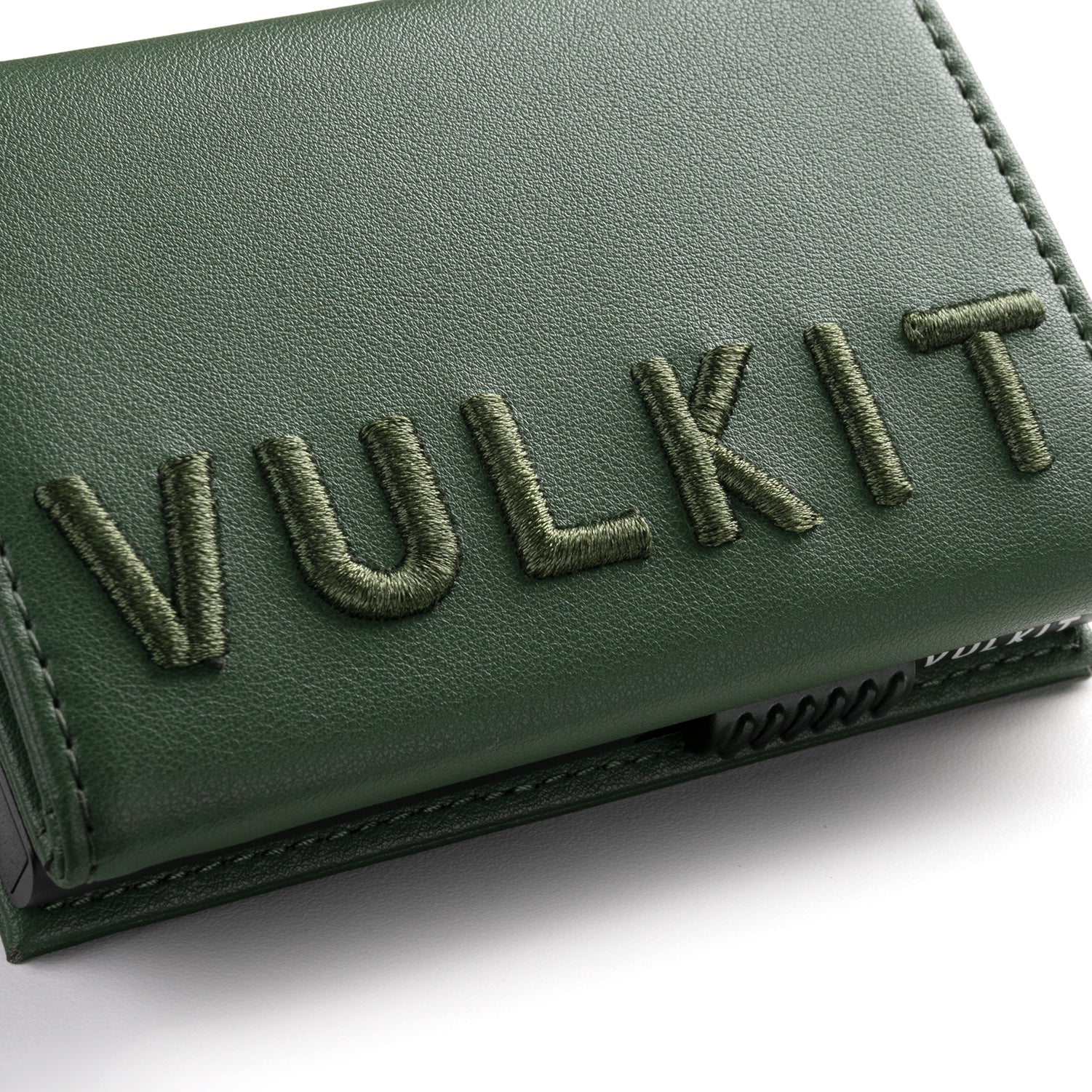 VC302 Limited Edition Numbered Tri-Fold Wallet with Side Slider & Magnetic Closure - Perfect for Everyday Carry, Travel & Business (Men's RFID Blocking Leather Wallet)