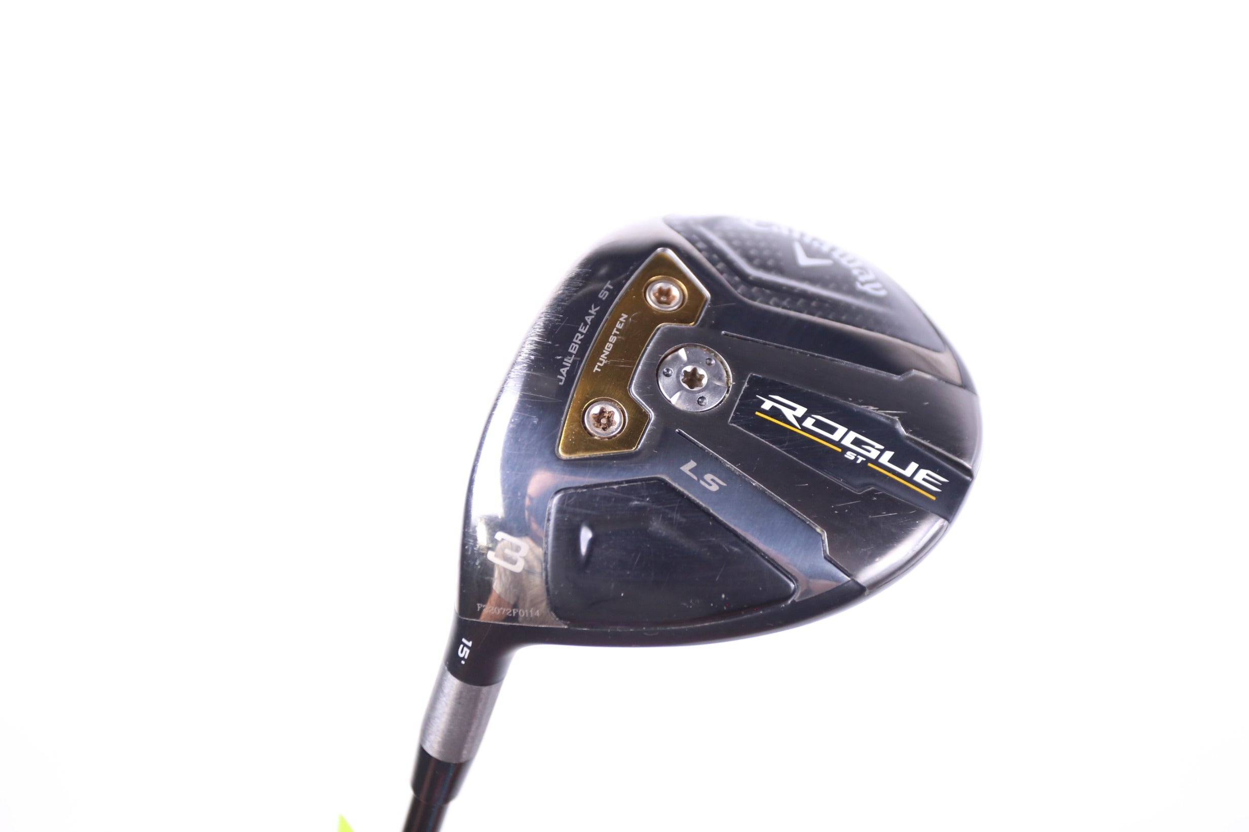 Used Callaway Rogue ST MAX 3 Wood Golf Club - Left Handed 15° Stiff Flex | Premium Pre-Owned Driver for Men | Perfect for Long Fairway Shots & Improving Distance Control