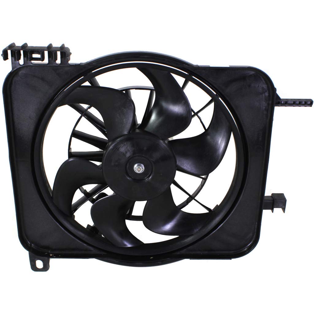 1995-2002 Pontiac Radiator Cooling Fan Replacement - GM3115106 22645919 - Single Fan for Improved Engine Cooling & Performance | Perfect for Summer Driving & Heavy Traffic Conditions