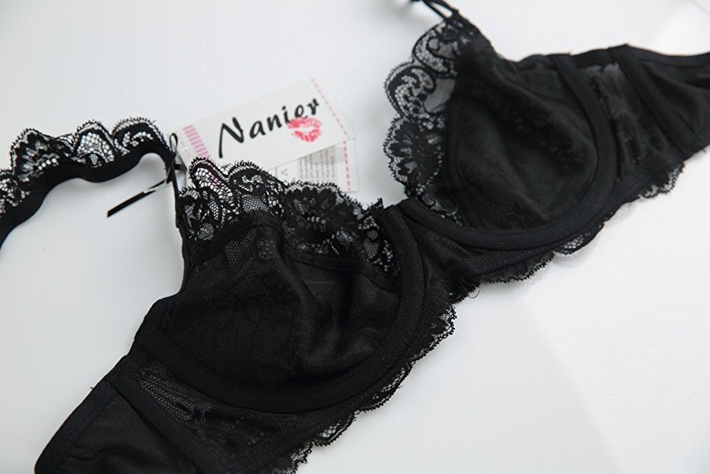 Nature Women's Lace Lingerie Set - Transparent Embroidery Bra & Panty Set for Comfort and Style | Perfect for Everyday Wear, Date Night & Special Occasions